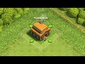 Clash of Clans Town Hall Upgrading In Just 3 Seconds