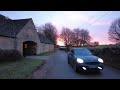 A Never Before Seen Sunrise Skyline - Magnificent COTSWOLDS Village Walk, ENGLAND