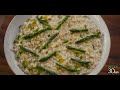 Easy Asparagus Risotto for Beginners, Creamy Cheesy Buttery