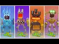 ALL Wubbox Fanmade vs Wubbox My Singing Monsters vs ALL Wubbox 3D  - Redesign Comparisons ~ MSM