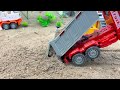 Mega RC Trucks RC Heavy Haulage RC Car Transport RC Traktor Volvo Lesu BL71 RC Wheel Loader Dozer!