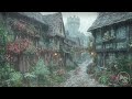 3 Hours of Fantasy/Medieval Music & Rain Ambience