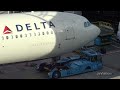 Delta Airlines Airbus A330 prepared for departure