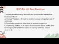 CIW Web Security Associate 1D0-671 Real Questions