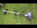 ozito 4 in one (hedge trimmer, slasher, line trimmer, pole saw) smokey with old fuel