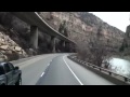 Terraced roadway on I-70 in CO part 1