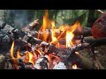 RAINY FOREST Camping: Building a Shelter from ONLY Natural Materials [Relaxing Rain ASMR]