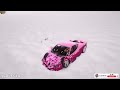 GTA 4 WINTER CRASH TEST OF REAL CARS 113