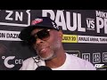 COACH LARRY WADE SAW GERVONTA DAVIS SPAR, PREDICTS SHAKUR STEVENSON FIGHT, JAKE PAUL VS MIKE PERRY