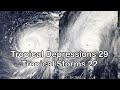 2021 Pacific Typhoon Season Animation
