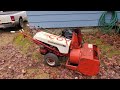 1968 Gravely C8 Super Convertable tractor.