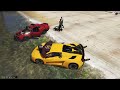 Human Shapeshifting Car Committing Crimes In GTA 5 RP