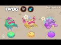 All colored Eggs - My Singing Monsters (Sound and Animation)