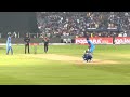 Axar Patel smashes a huge six in the 2nd T20I between India vs Sri Lanka at Pune