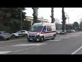 [WAIL/YELP] Ambulanza Croce Rossa Mogliano in emergenza - Italian ambulance responding code 3