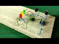 Traffic Light Circuit Using | 555 Timer IC | Led Projects.