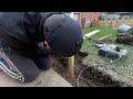 How to STOP FLOODING with a FRENCH DRAIN - DIY