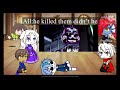 Undertale reacts to fnaf songs