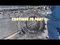 How to repair a Excavator final drive Part 2