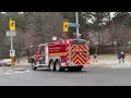 **RARE** Toronto Fire Foam Pumper 121 and Pumper 131 Responding