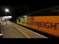 Late night train spotting at ware + Class 37 R.T.C at ware