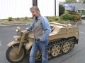 WWII German Army Kettenkrad Meticulously Restored