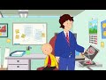 Caillou Goes to Work | Caillou's New Adventures | Season 3: Episode 12