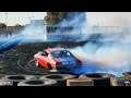 Sunday burnouts with Lorna Baxter Coulson and Kasey Parkinson in IHOON2 at Steel City Nats 💪