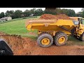 Stealing Clay From Across The Road For The Pond Little Pond Dam