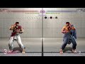 Fazendo um combo que apredi num video - Ryu Combo Street Fighter 6