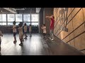 Mini M's learning street dance