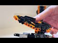 Lego Technic Car Seats with Reclining and Adjustable Chair Functionality