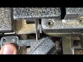 (68) Cutting a key in Slow-Motion, or, why are you in a hurry?