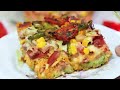 HOW TO MAKE A DELICIOUS BACON, SAUSAGE AND CHEESE PIE - EASY AND FAST