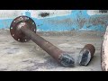 How to Truck wheel broken rear axle repair a amazing idea | Toyota broken cv axles rebuild repair