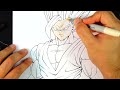 Drawing Tutorial: How to Draw BEAST GOHAN| DragonBall Super: Super Hero