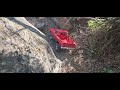 Rc4wd Leafer Chevy Silvarado Square Body and friends crawling some rocks and trails.
