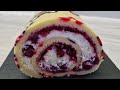 CHRISTMAS ROLL cake🎄Japanese | Swiss roll cake | HOW to MAKE pattern Roll cake 👌RECIPE Below
