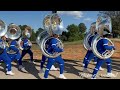 Fayetteville State University Marching Band 2023 Marching out | ST Aug University Homecoming