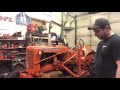 1954 Allis - Chalmers CA walk around and start up