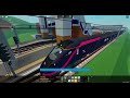 [Roblox] Stepford County Railway driving an Express train from Stepford Central to Llyn-by-the-sea