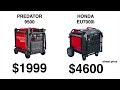 BIGGEST Harbor Freight Generator Predator 9500 Review & TEST