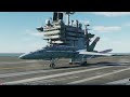 F/A 18C Takeoff & Landing - CVN 75 Harry S  Truman - DCS