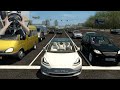 City Car Driving - Tesla Model 3 Performance [Steering Wheel Gameplay]