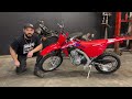 Unboxing 2023 Honda CRF 125F / Assembly And First Start