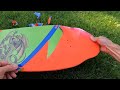 Painting Tony Hawk Bones Brigade old school Skateboard Deck reissue. Filmed with GoPro Hero 10