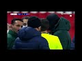 Demba Ba voicing against racism by linesman in PSG vs Basaksehir match