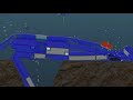 What happens to a heavy steel cargo ship in a Tsunami.. | Floating Sandbox