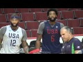 Kevin Durant, Carmelo & More SCRIMMAGE! Team USA Basketball Go AT IT in Chicago Practice Scrimmage