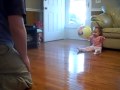 Emma playing ball.AVI